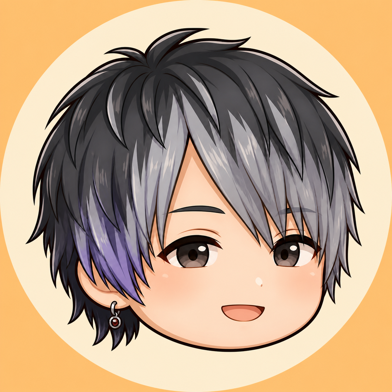 笑顔の兼子さんのゆっくり風アイコン